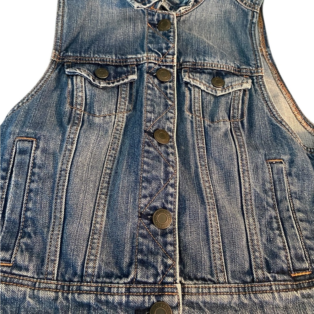 American Eagle Outfitters Blue Denim Vest - Picture 11 of 11